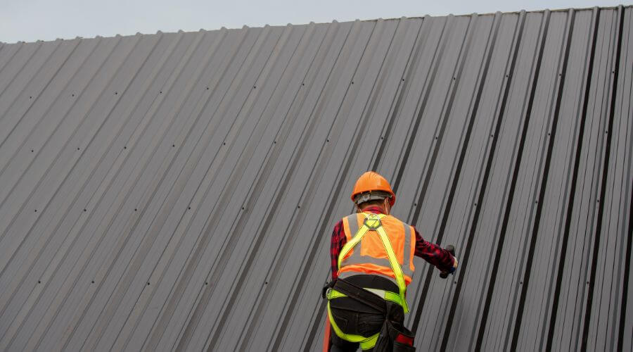 Professional metal roof installation services in Elma, NY